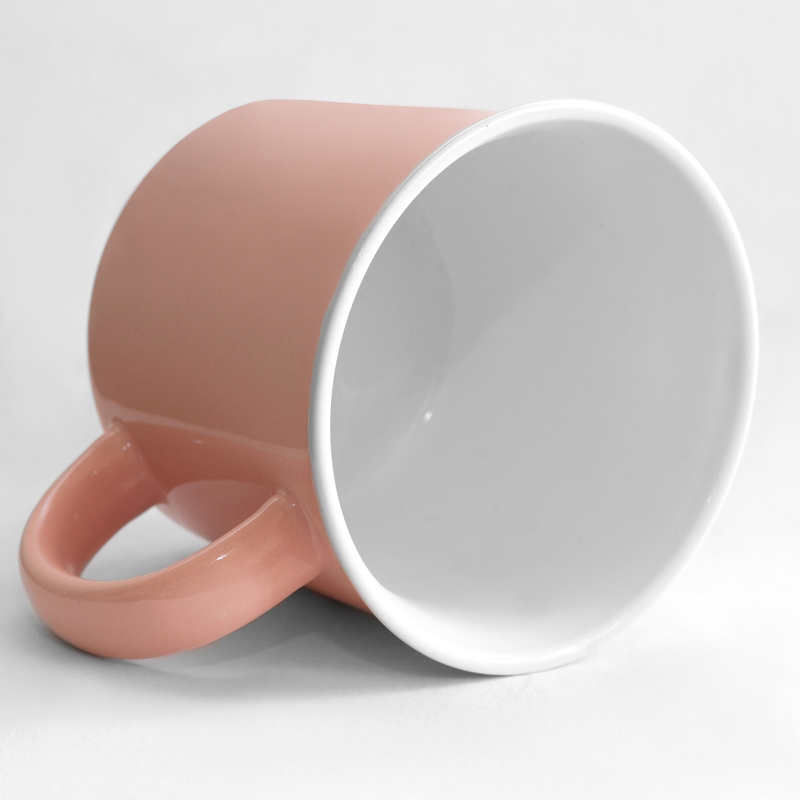 Hrnek porcelánový barevný