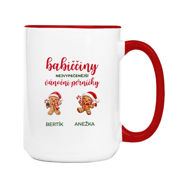 Babiččiny nejvypečenější perníčky 2 děti se jmény