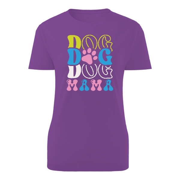Barevný nápis Dog Mama
