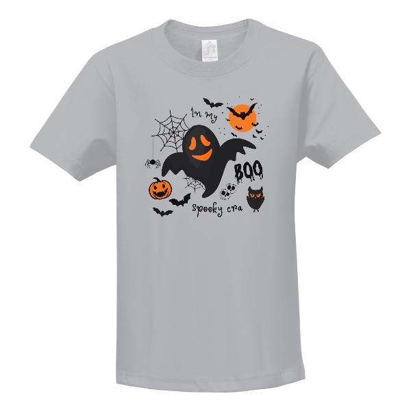 Tričko s potiskem Černý duch In my spooky era