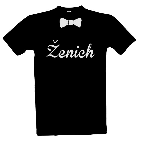 Tričko s potiskem ženich