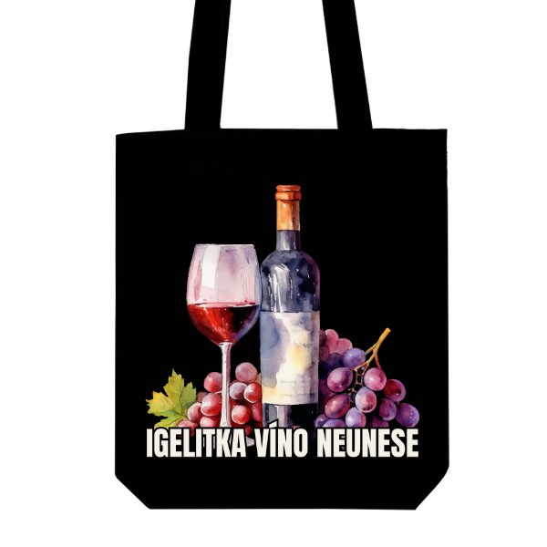 Igelitka víno neunese