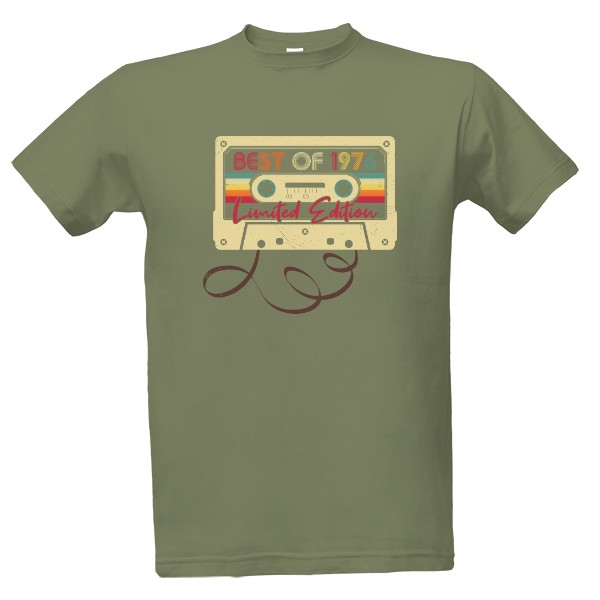 Tričko s potiskem Kazeta Best of 1976 Limited Edition