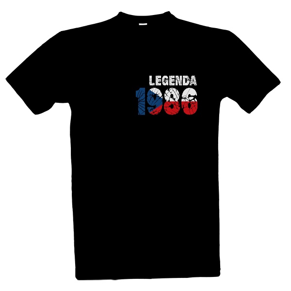 Legenda 1986 česká vlajka narozeninový dárek