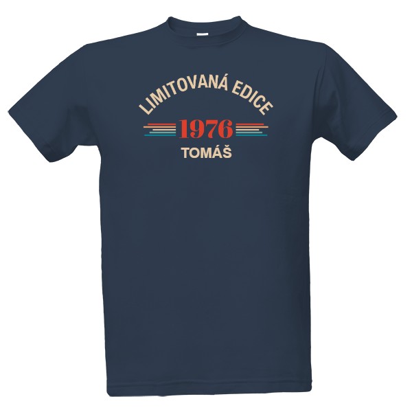 Limitovaná edice 1976 s retro pruhy a jménem