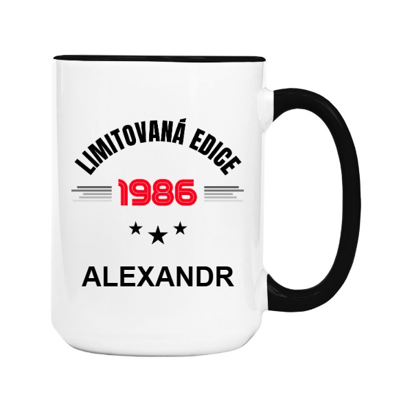 Limitovaná edice 1986 s hvězdami a jménem