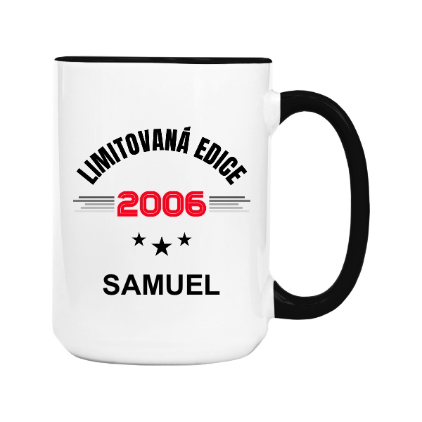 Limitovaná edice 2006 s hvězdami a jménem