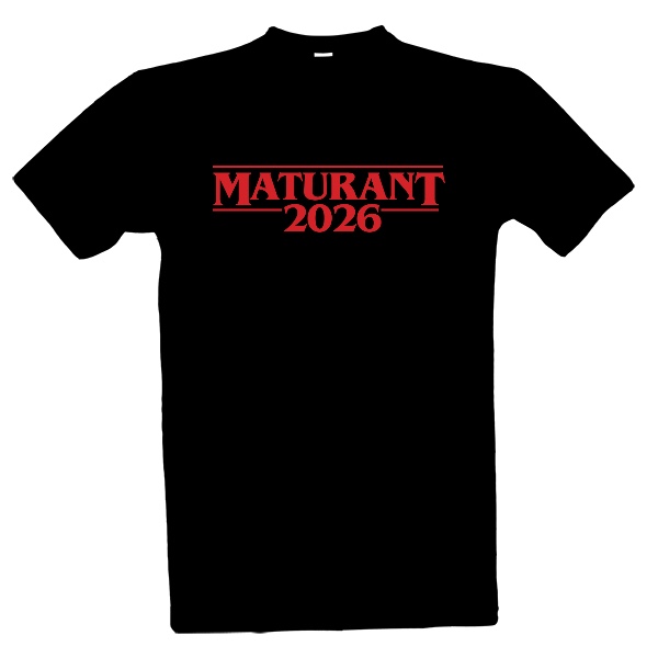 Maturant 2026 na motivy Stranger Things varianta 1