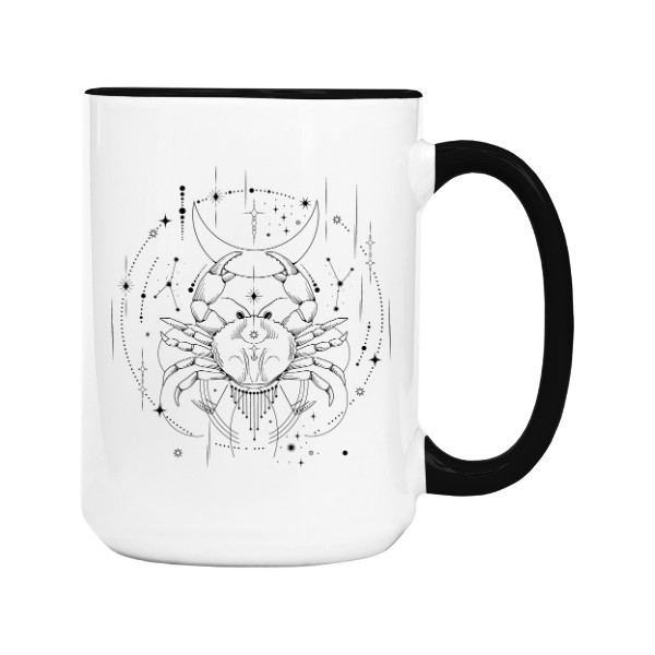 Mystická geometrie znamení horoskopu RAK