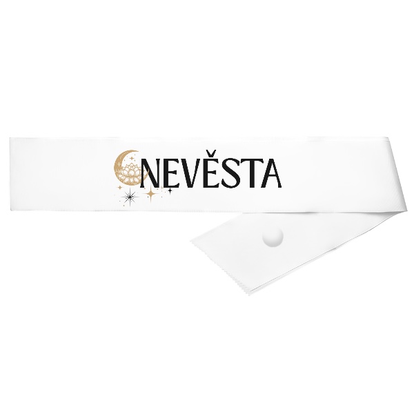 Mystická nevěsta - hvězdy a měsíc s lotusem