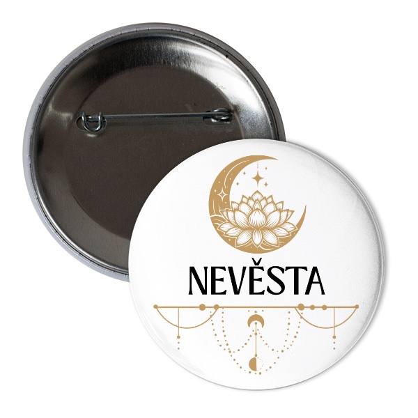 Mystická nevěsta - měsíc a lotus