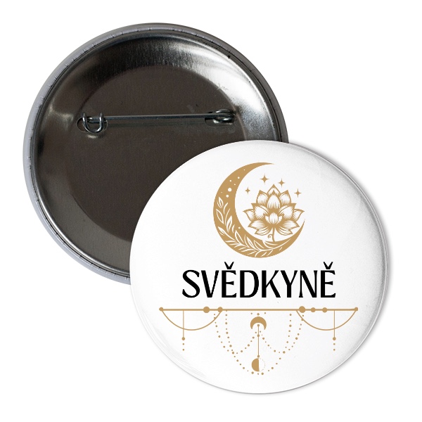Mystická svědkyně - měsíc a lotus