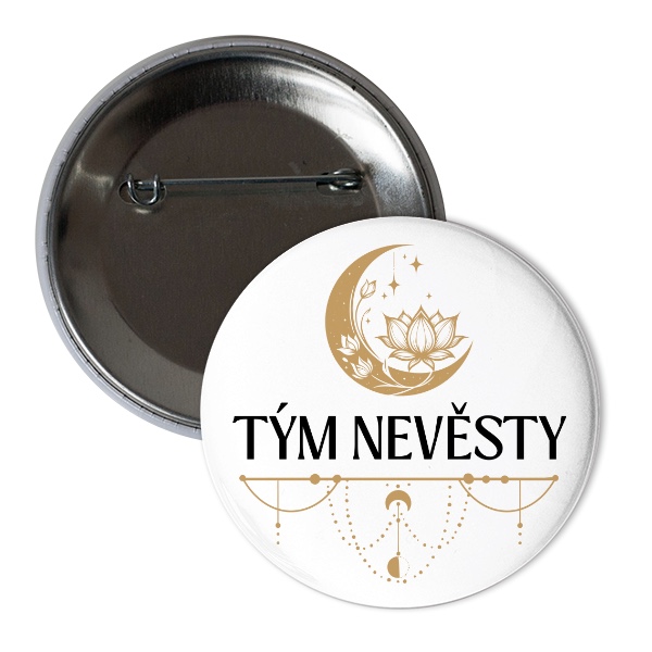 Mystický tým nevěsty - měsíc a lotus