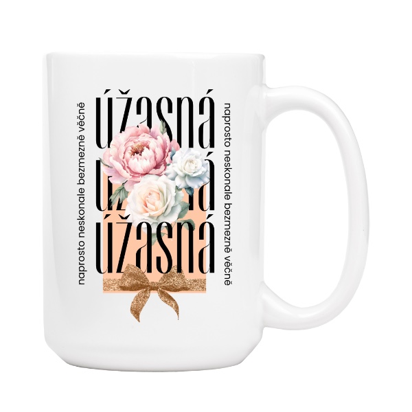 Naprosto neskonale úžasná s mašlí