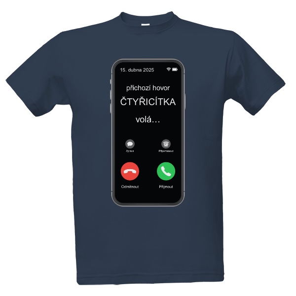 Příchozí hovor čtyřicítka volá s datem narození