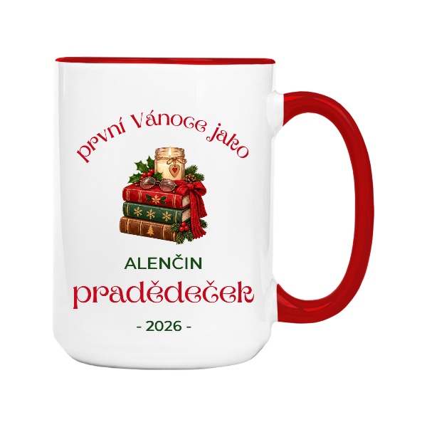 První Vánoce jako pradědeček knihy