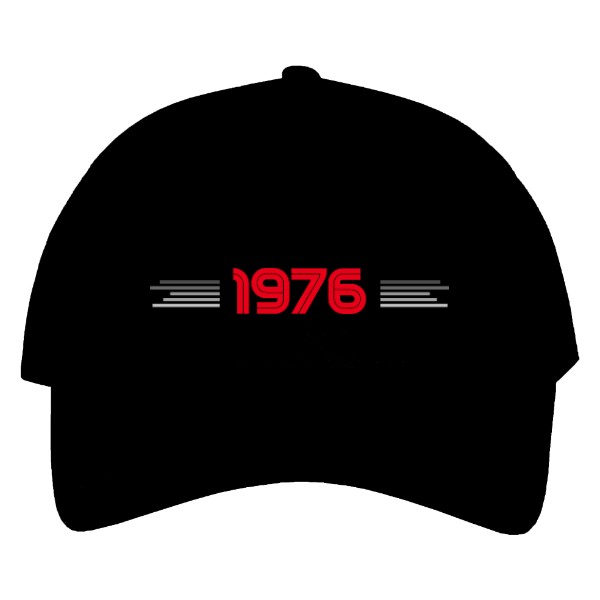 Kšiltovka s potiskem Retro design 1976