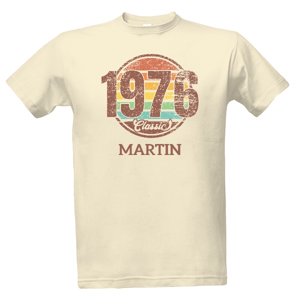 Retro nápis s rokem narození 1976 Classic