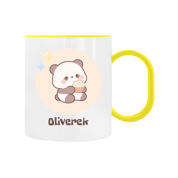 Roztomilá panda se jménem pro chlapečka