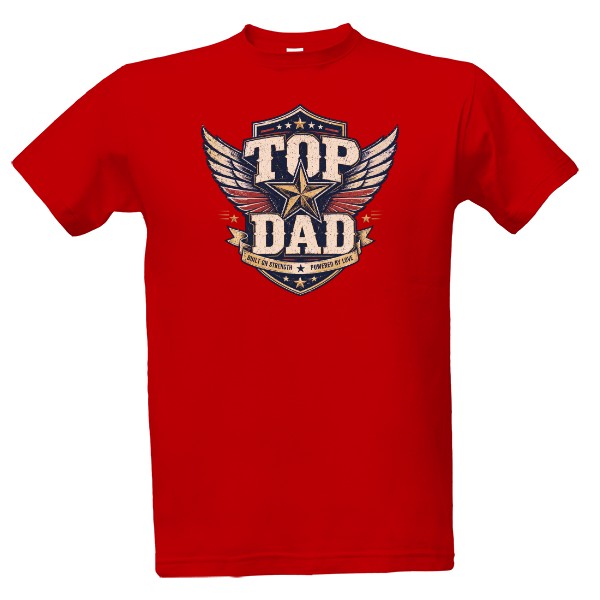 Top Dad s hvězdou a křídly