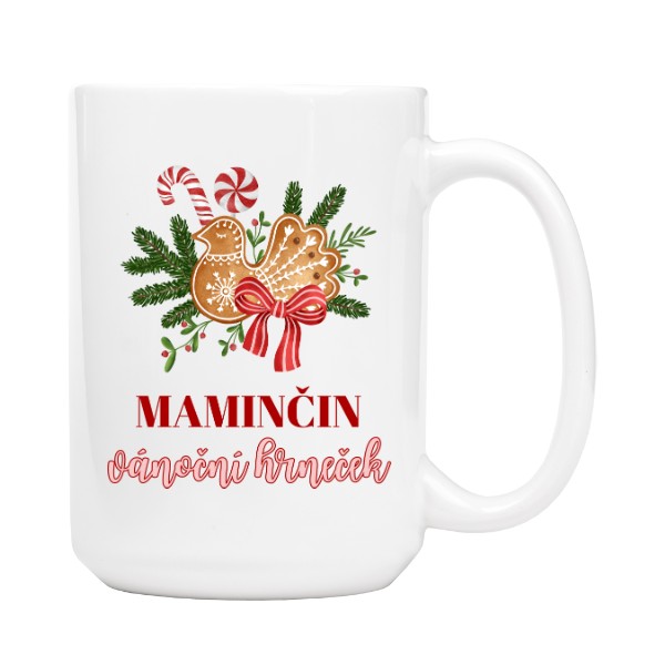 Vánoční design pro maminku s perníkovou holubičkou