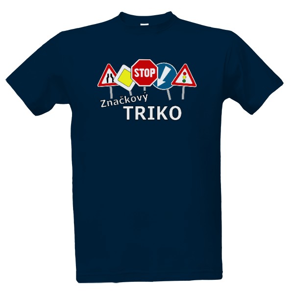 Tričko s potiskem Značkové triko